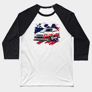 Mitsubishi EVO Baseball T-Shirt